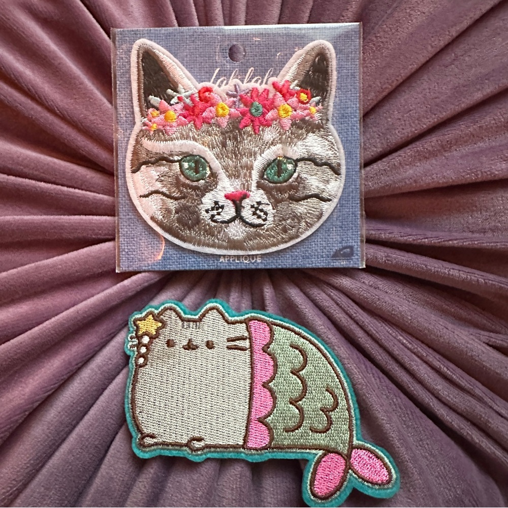 🪩 BOGO Cute iron on cat patch bundle